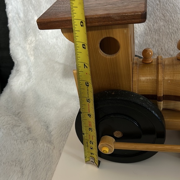 Vintage Cambridge Toy Co. Handmade Childs Wooden Pull Toy Train - Picture 10 of 10